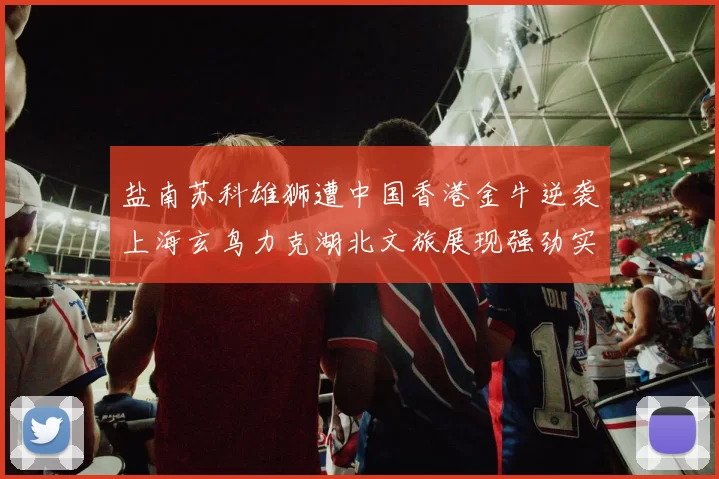 盐南苏科雄狮遭中国香港金牛逆袭上海玄鸟力克湖北文旅展现强劲实力